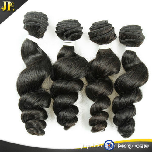 popular sale type of peruvian 100% unprocessed romance curl bulk hair